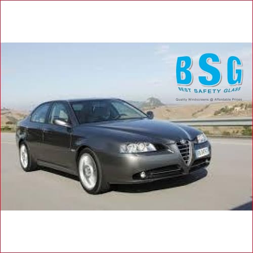 Alfa 166 4D Sedan With R/S & Moulding 99-07 Windscreen - Windscreen