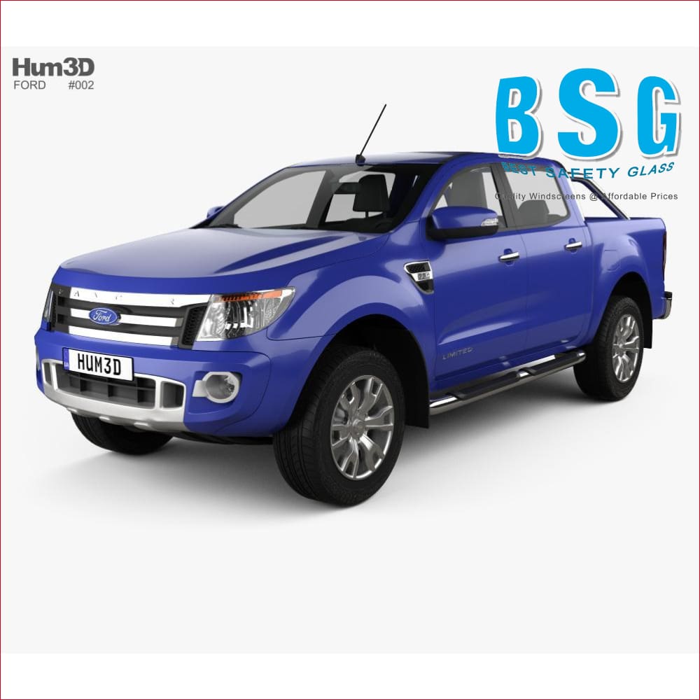 Ford Ranger T6 Rain Sensor & Camera (Lane Departure/Night Vision) Artwork 19- Windscreen - Windscreen