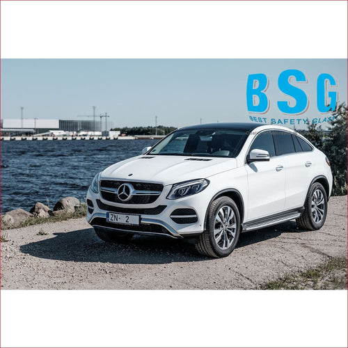 Mercedes-Benz GLE Coupe C292 Rain Sensor & 1 Camera Artwork 15-19 without heated line/antenna Windscreen - Windscreen